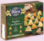 Coffret de petits feuilletés surgelés Sapins en Hiver - Blini dans le catalogue U Express