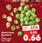 Niederl./belg. Rosenkohl bei Kaufland im Aachen Prospekt für 0,66 €