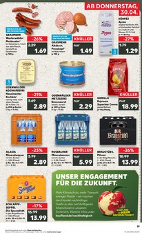 Hackfleisch im Kaufland Prospekt "Aktuelle Angebote" mit 62 Seiten (Darmstadt)