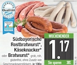 Südbayerische Rostbratwurst im Angebot bei EDEKA in Ingolstadt Südbayerische Rostbratwurst Angebote von Qualität Bayern bei EDEKA Ingolstadt für 1,17 €