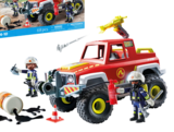 Véhicule de pompiers et bidon enflammé - PLAYMOBIL à 39,99 € dans le catalogue La Grande Récré