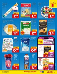 Käse Angebot im aktuellen Netto Marken-Discount Prospekt auf Seite 11
