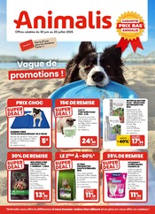 Catalogue Jardineries & Animaleries Animalis en cours à Montrouge et alentours, "Vague de promotions !", 12 pages, 30/06/2025 - 20/07/2025