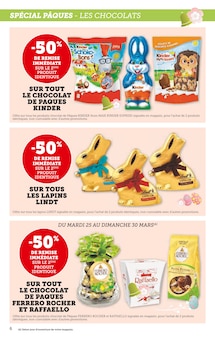 Promo Chocolat dans le catalogue Super U du moment à la page 6