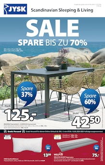JYSK Prospekt der KW 23 "SALE - SPARE BIS ZU 70%" Aktueller JYSK Prospekt "SALE - SPARE BIS ZU 70%" Seite 1 von 17 Seiten