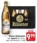 E center Heilbronn - Hefeweizen Angebot im Prospekt Hefeweizen bei E center im Heilbronn Prospekt für 9,99 €