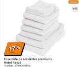 Promo Ensemble de serviettes premiums à 17,95 € dans le catalogue Action à Flers