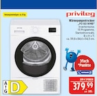 Wärmepumpentrockner PD 8D WMB von privileg im aktuellen Marktkauf Prospekt