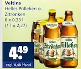Helles Pülleken im Angebot bei Getränkewelt in Borken Helles Pülleken Angebote von Veltins bei Getränkewelt Borken für 4,49 €
