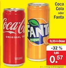 Aktuelles Coca Cola oder Fanta Angebot bei Zimmermann in Bremen ab 0,57 €