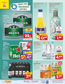 Gerolsteiner im aktuellen Netto Marken-Discount Prospekt (Rostock) Gerolsteiner im Netto Marken-Discount Prospekt "Aktuelle Angebote" mit 65 Seiten (Rostock)