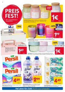 Weichspüler im Rusta Prospekt "Willkommen zu Hause in Schweden!" mit 18 Seiten (Jena)