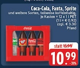Aktuelles Coca-Cola, Fanta, Sprite Angebot bei EDEKA in Koblenz ab 10,99 €