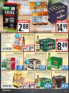 Bier im EDEKA Prospekt "Aktuelle Angebote" mit 16 Seiten (Gießen)
