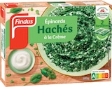 Épinards Hachés à la Crème Surgelés - Findus en promo à 1,51 € chez Intermarché Super Épinards Hachés à la Crème Surgelés - Findus dans le catalogue Intermarché Super