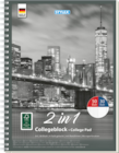 Collegeblock DIN A4 2in1 kariert & liniert im budni Prospekt Collegeblock DIN A4 2in1 kariert & liniert von Stylex im aktuellen budni Prospekt fĂŒr 1,49 âŹ
