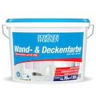 SCHÖNER WOHNEN FARBE Wand- und Deckenfarbe »Wand- & Deckenfarbe«, Weiß, matt - weiss Angebote von SCHÖNER WOHNEN FARBE bei Hagebaumarkt Buchholz für 34,99 €