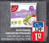 EDEKA - Laktosefreier Mozzarella Angebot im Prospekt Laktosefreier Mozzarella bei EDEKA im Prospekt "" für 1,12 €