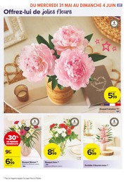 Offre Bouquet De Fleurs dans le catalogue Carrefour Market du moment à la page 27