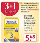 Folgemilch 2 oder 3 von Bebivita im aktuellen Rossmann Prospekt für 5,45 €