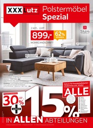 XXXLutz Möbelhäuser Prospekt "Polstermöbel Spezial" für Drüsen, 16 Seiten, 27.02.2023 - 26.03.2023 XXXLutz Möbelhäuser Prospekt "Polstermöbel Spezial" für Drüsen, 16 Seiten, 27.02.2023 - 26.03.2023