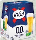 BIÈRE BLONDE SANS ALCOOL 0.0% - 1664 en promo chez Intermarché Lille à 2,88 €