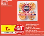 16 Blinis Cocktail - BLINI dans le catalogue Intermarché