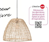 Promo Suspension Tulum naturel à 19,99 € dans le catalogue Mr. Bricolage à Coulommiers