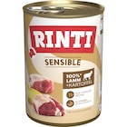 RINTI Sensible Lamm + Kartoffel 400 g im Angebot bei Zookauf in Laatzen RINTI Sensible Lamm + Kartoffel 400 g Angebote von Rinti bei Zookauf Laatzen für 1,69 €