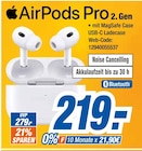 Aktuelles AirPods Pro 2. Gen Angebot bei expert in Siegen (Universitätsstadt) ab 219,00 €