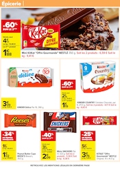 Kinder Angebote im Prospekt "VENEZ GOÛTER AU MEILLEUR POUR DE BON !" von Carrefour Kinder Angebote im Prospekt "VENEZ GOÛTER AU MEILLEUR POUR DE BON !" von Carrefour auf Seite 34
