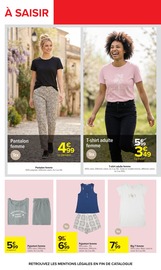 Pyjama Femme en promo dans le catalogue Carrefour à la page 53