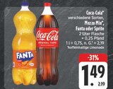 Mezzo Mix im Angebot bei E center in Jena Mezzo Mix Angebote von Coca-Cola bei E center Jena für 1,49 €
