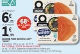 Saumon fumé Norvège ASC - MOWI dans le catalogue E.Leclerc