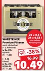 Premium Pilsener Angebote von Warsteiner bei Kaufland Schorndorf für 10,49 €