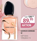 Sì von Giorgio Armani im aktuellen Müller Prospekt für 89,95 €