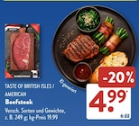 ALDI SÜD Parsdorf - Beefsteak Angebot im Prospekt Beefsteak bei ALDI SÜD im Parsdorf Prospekt für 4,99 €