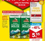 Haltbare Berg und Alpenmilch im Angebot bei Netto Marken-Discount in Hof Haltbare Berg und Alpenmilch Angebote bei Netto Marken-Discount Hof für 5,55 €
