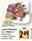 Lamm-Hüftbraten oder -Steaks im Angebot bei E center in Bruchsal Lamm-Hüftbraten oder -Steaks Angebote bei E center Bruchsal für 2,89 €