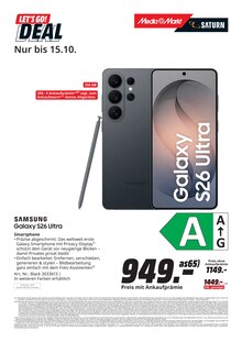 Smartphone im aktuellen MediaMarkt Saturn Prospekt (Saarbrücken) Smartphone im MediaMarkt Saturn Prospekt "0% Finanzierung" mit 13 Seiten (Saarbrücken)