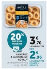Promo Anneaux à la Romaine à 2,96 € dans le catalogue U Express à Semussac