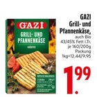 Grill- und Pfannenkäse Kräuter im EDEKA Prospekt Grill- und Pfannenkäse Kräuter von GAZI im aktuellen EDEKA Prospekt für 1,99 €