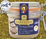 Promo -34 % remise immédiate sur tous les foies gras JEAN LARNAUDIE à  dans le catalogue Intermarché Super à Saintes