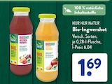 Bio-Ingwershot Beeren Ingwer Angebote bei ALDI SÜD Leverkusen für 1,69 €