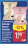 Ostereier Dessert-Varianten von Osterphantasie im aktuellen ALDI Nord Prospekt