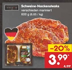 Schweine-Nackensteaks Angebote bei Netto Marken-Discount Jena für 3,99 €