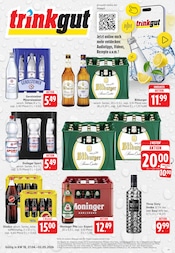 Aktueller Trinkgut Prospekt mit Bier, "Aktuelle Angebote", Seite 1