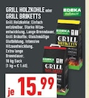 Grill Holzkohle Angebote von EDEKA zuhause bei Marktkauf Gütersloh für 15,99 €