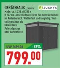 Gerätehaus Luzern Angebote von Juskys bei Marktkauf Arnsberg für 799,00 €