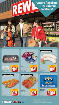 Aktueller REWE Prospekt "Dein Markt" Aktueller REWE Prospekt